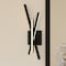 Vaxcel Barcelo 1 Light Integrated LED Matte Black Contemporary Wall Sconce White Acrylic Diffusor W0459 - alternate 1