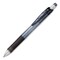 Pentel EnerGel RTX Gel Pen, Retractable, Medium 0.7 mm, Black Ink, Gray/Black Barrel, 5PK BL77BP5A - alternate 2