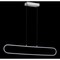 Jonathan Y Ned 39" Dimmable Adjustable Integrated LED Metal Linear Pendant, Chrome JYL7021A - alternate 2