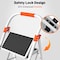 Wrightmaster 2-Step Steel Step Stool, 6 ft. Reach 900 lbs. Capacity with Non-Marring Feet, White Zoro1172EH-WHITE - alternate 2