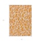 Homeroots 3' X 5' Orange And Ivory Geometric Washable Indoor Outdoor Area Rug 599298 - alternate 2