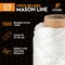 Xpose Safety Nylon Twine, 275 ft White Synthetic String for Crafts, Camping, Garden, Marine & Construction, 6PK NTW-275-6-X-S - alternate 2
