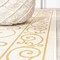 Jonathan Y Charleston Vintage Filigree Textured Weave Cream/Yellow 2 ft. x 10 ft. Indoor/Outdoor Runner Rug SMB106M-210 - alternate 2