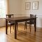 Homeroots 60" Coffee Solid Wood Dining Table 548918 - alternate 1
