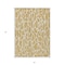 Homeroots 5' X 8' Gold And Ivory Geometric Washable Indoor Outdoor Area Rug 599281 - alternate 2