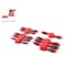 Tekton Phillips, Slotted, Torx, Square Screwdriver Set 4in Shanks, 18pc (#0-#3, 3-8mm, T10-T30, #1-#2) DWZ90111 - alternate 2