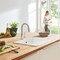 Grohe Single Handle Pull Down Bar Faucet in SuperSteel Infinity 31479DC1 - alternate 2