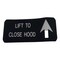 John Deere LABEL, JOHN DEERE OEM CH12145  CH12145 - alternate 2