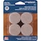 Shepherd Hardware Protective Pad, Felt Cloth, Beige, 1-1/2 in Dia, Round 9976 - alternate 2