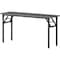 Lorell Training Table, Folding, 60inx18inx30in, Gray LLR60746 - alternate 2