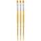 Da Vinci JUNIOR Synthetics Student Brush, Synthetic, Tempera, Flat, Series 304, Size 6, 3PK VA-304_6 - alternate 1