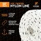 Xpose Safety Nylon Poly Rope, 3/8 in x 50 ft, 3-Strand Braided, Low Stretch, Indoor/Outdoor, 6PK NR38-50-6-X-S - alternate 2