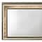 Homeroots 37" Champagne Lighted Wood Framed Mounted Dresser Mirror 485898 - alternate 2