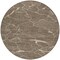 Homeroots 8' Brown And Ivory Round Abstract Washable Indoor Outdoor Area Rug 601040 - alternate 2