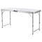 Wakeman Folding Camping Table w/ Storage Lightweight & Portable Aluminum Camp Table w/ Adjustable Height 75-CMP1179 - alternate 2