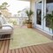 Homeroots 3' X 5' Gold Abstract Washable Non Skid Indoor Outdoor Area Rug 564254 - alternate 2