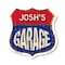 Signmission Josh's Garage, 6 Inch X 6 Inch, Plastic Sign SHI-P-6-383-JOSH - alternate 1