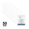 C-Line Products 9" x 12" Super Heavyweight Self-Adhesive Poly Welded Shop Ticket Holders, 50/BX 70912 - alternate 1