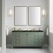 James Martin Vanities Chicago 60" Double Vanity, Smokey Celadon, w/ 3 CM Phantome Eclos Top 503-V60D-SC-3PHT - alternate 2