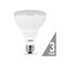 Feit Electric LED Lamp, Flood/Spotlight BR30 Lamp, 65 W Equivalent, E26 Base, Soft White Light, Clear, 3PK BR30/10KLED/3 - alternate 2