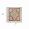 Homeroots 88" X 84" Green Red And White Floral Cotton Hanging Tapestry 397431 - alternate 2