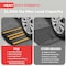 Pyle 2 Ft. Rubber Threshold Curb-Side Ramp, 2PK PCRMP2DY - alternate 2