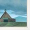 Homeroots Lonesome Barn 1 White Framed Print Wall Art 405604 - alternate 2
