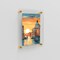 Fab Glass And Mirror Double Panel Acrylic Floating Wall Frame Size: 23in x23 for Art 20in x20in Gold F2AC3M23X23GD - alternate 2