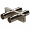 Add-On St Female To St Female Smf Duplex Fiber Optic Adapter ADD-ADPT-STFSTF-SD - alternate 2