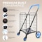 Serenelife Small Compact Folding Shopping Cart with Removable Waterproof Liner SLSPCART55 - alternate 2