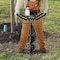 Vevor Post Hole Digger 43cc Gas Powered Earth Digger with 8" Auger Drill Bit D43-F - alternate 2