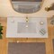 Whitehaus Collection 43 in Countertop Vanity Sink with Integrated Rectangular Bowl, Single Faucet Drilling and Overflow WHCS4322-1H - alternate 2