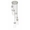 Z-Lite Fontaine 7 Light Chandelier, Brushed Nickel, 19.5 In W x 15 In H 7002P5-7R-BN - alternate 1