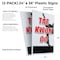 Signmission Tae Kwon Do, Plastic Signs Only 24 Inch x 36 Inch, Corrugated Plastic, 2PK CSB-2436-2PACK-Tae Kwon Do - alternate 2