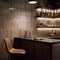 Ackland Sample Marino Bronzed Mink Glossy Porcelain Fluted Slat Wall Tile AKNPTMARBRMI5X10G-SM - alternate 1