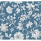 York Wallcoverings Sutton Blue Wallpaper RT7821 - alternate 1