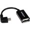 Startech.Com StarTech.com 5in Right Angle Micro USB to USB OTG Host Adapter M/F UUSBOTGRA - alternate 1