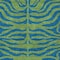 Homeroots 8' X 10' Green And Teal Blue Animal Print Washable Indoor Outdoor Area Rug 600675 - alternate 2