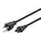 Monoprice Power Strip, Cord, IEC-60320 C5, 5-15P, 3 ft., Black 7687 - alternate 1