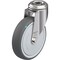 Blickle SS, Kingpin Swivel Caster, PU, 5", 265 lb. LKRXA-PATH 126KFD - alternate 1