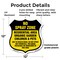 Signmission No Spray Shield Sign No Spray Zone Resid, 12 Inch X 12 Inch, Plastic Sign SHI-P-12-405 - alternate 2