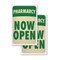 Signmission Pharmacy, Vinyl Decals Only 24 Inch x 36 Inch, Vinyl Decal, 2PK DSB-2436-2PACK-30412 - alternate 1