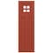 Ekena Millwork True Fit PVC San Antonio Mission Style Fixed Mount Shutters, Colorful Leaves, 15W x 66H, PR TFP001ST15X066CL - alternate 2