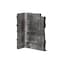 Durakwik Stone Siding Corner, 13 in L, 10 in W, 4 in Thick, Interlocking Edge, Stacked Stone Profile, 4PK 310YHC - alternate 2