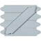 Andova Tiles Concerto-Brassini 2-in. x 9-in. Lantern Glossy Ceramic Wall Tile, 70PK ANDCBRA1071 - alternate 2
