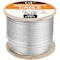 Xpose Safety 7 x 19 Galvanized Steel Aircraft Cable Wire, 1/4, 500' Reel, 7,000 lb Break Strength Rope GAC14-500-X - alternate 2