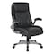 Office Star Products Office Chair, Black, Leather, Swivel ECH75137-EC3 - alternate 1