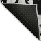 Homeroots 8' X 10' Black Gray And Silver Floral Washable Indoor Outdoor Area Rug 589527 - alternate 1