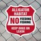 Signmission Alligator Warning Shield Sign Alligator, 6 Inch X 6 Inch, Plastic Sign SHI-P-6-357 - alternate 2