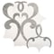 Andova Tiles Ciara Larkin Grey and White 11-in. x 13-in. Marble Look Matte Porcelain Wall & Floor Tile ANDCIA1267 - alternate 1